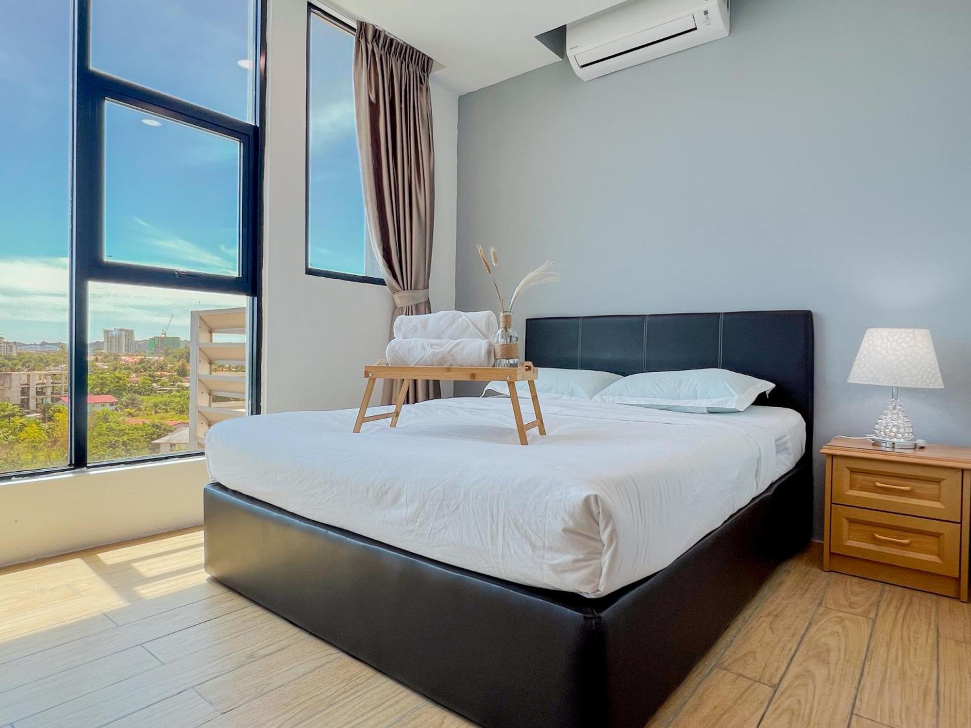 Hush Inn At Itcc Manhattan Suites Kota Kinabalu Exteriör bild